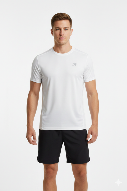 RIPT White/Creme Performance Tee
